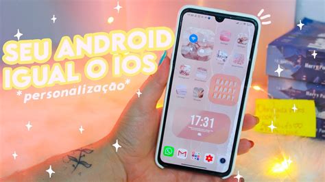 DEIXE SEU CELULAR ANDROID IGUAL IPHONE IOS 14 3 Ideias Linda YouTube