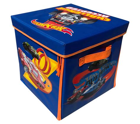 Tara Toy ZipBin Hot Wheels 300 Car Storage Cube QVC