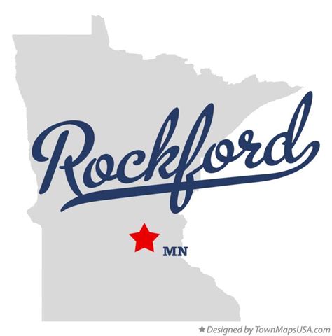 Map of Rockford, MN, Minnesota