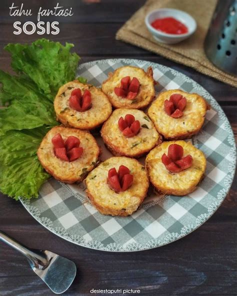 Resep Tahu Fantasi Sosis Dari Desiestapp