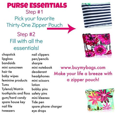 8 Must Have Items In Your Purse And Handbag Artofit