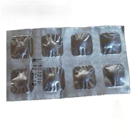 Al PE Laminated Strip Packs Aluminium Foil For Low Density Capsules