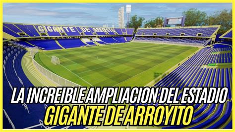 El estadio GIGANTE de ARROYITO y su increíble AMPLIACION YouTube