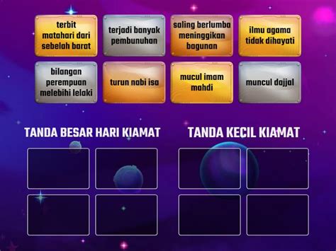 Tauhid Tanda Kecil Dan Besar Hari Kiamat Group Sort