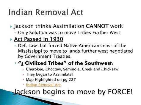 Ppt Indian Removal Act Powerpoint Presentation Free Download Id