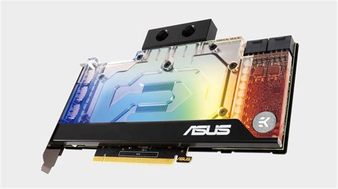 Asus Gives Its New Nvidia RTX 30 Series GPUs A Sexy Watercooled PCB