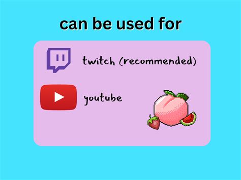 Fruits In Retro Pixel Art Twitch Emotes Pack And Sub Badges Pixel