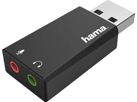 HAMA 2.0 Stereo, USB-Soundkarte Externe Soundkarten | MediaMarkt