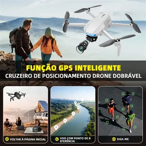 Drone Com Gps E Gimbal - Drone S-x1 Gps Drone Masx Genai Com Tela Câmera Gps Gimbal De 3 Eixos E ...