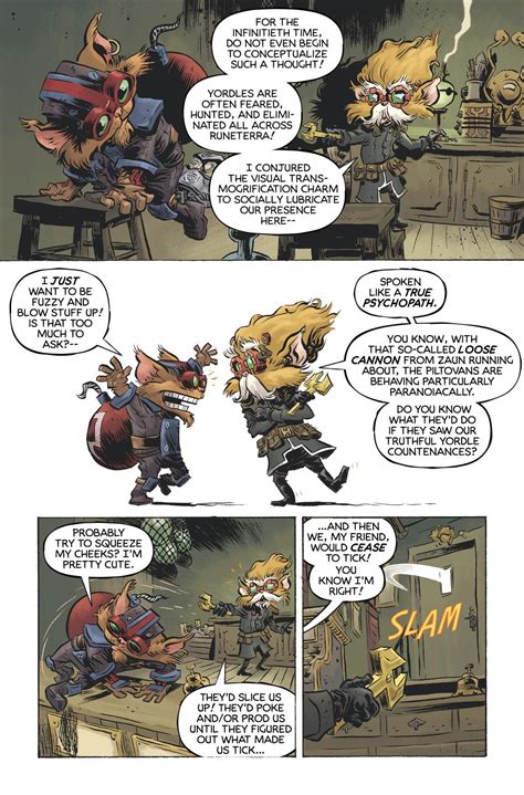 Ziggs And Jinx Paint The Town Comics Universe Of League Of Legends