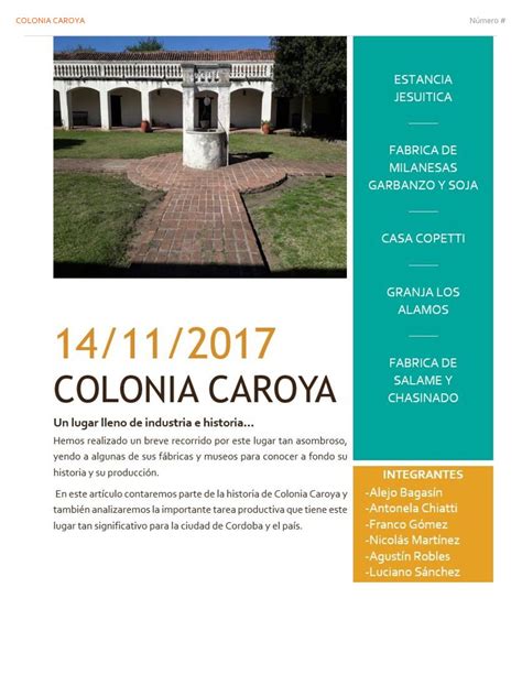 Calam O Colonia Caroya