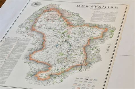 Derbyshire & Peak District Maps | TheCartographicArts