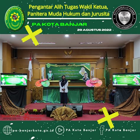 Pengantar Alih Tugas Pada Pengadilan Agama Kota Banjar