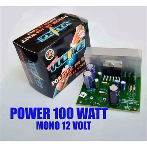 Jual Kit Power W Mono V Tda Shopee Indonesia