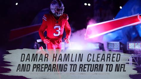 Damar Hamlin Cleared And Preparing To Return To Nfl Nbc Chicago