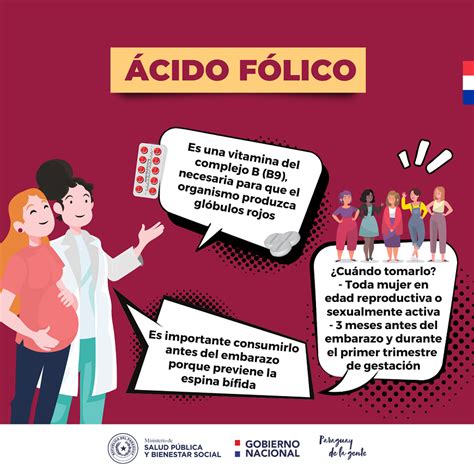 Consumo de ácido fólico es recomendable para embajaradas y mujeres en