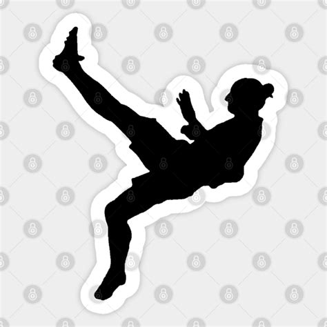 Zlatan Bicycle Kick - Zlatan - Sticker | TeePublic