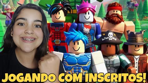 LIVE SEXTA NIGHT JOGANDO ROBLOX OS INSCRITOS YouTube