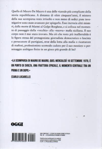 Storia Dei Grandi Segreti D Italia La Scomparsa Di Mauro De Mauro Di