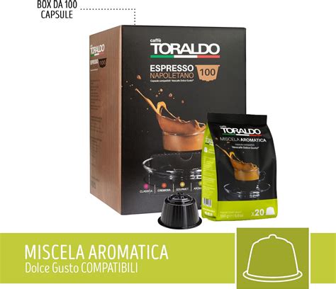 Toraldo Miscela Aromatica Compatibile Nescafe Dolce Gusto Confezione