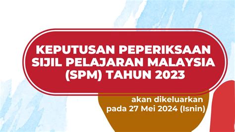 Semakan Keputusan Spm Myresultspm Moe Gov My