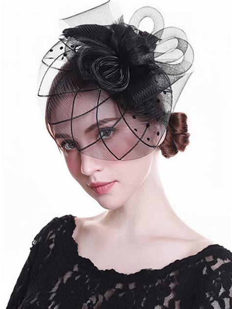 Pc Fascinators Hat For Women Tea Party Headband Kentucky Derby Wedding