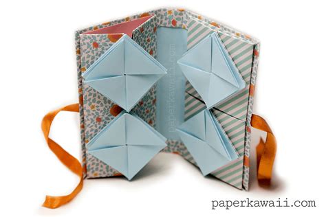 Origami Chinese Thread Book Video Tutorial Paper Kawaii