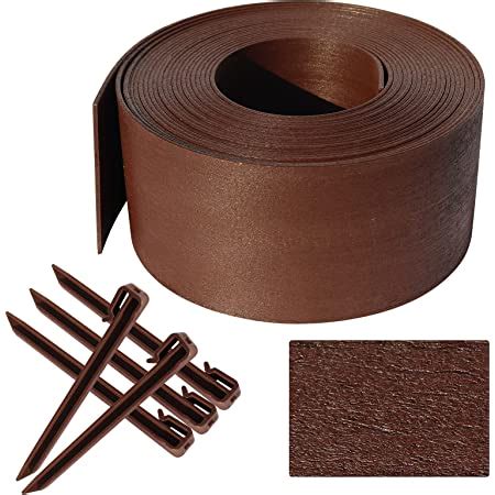 Amazon Amazon Basics Landscape Edging Coil With Stakes Inch