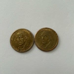 coins | Other | Set Of 2 George Washington One Dollar Coins | Poshmark