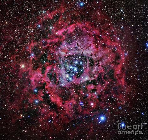 Rosette Nebula Photograph By Robert Gendler Science Photo Library