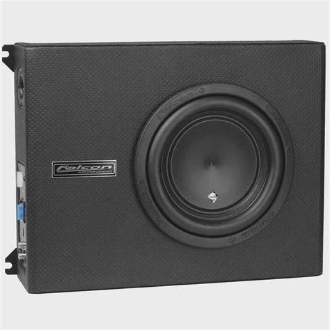 Caixa Amplificada Falcon Polegadas Xs Slim W Rms Submarino