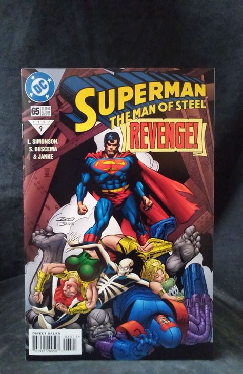 Superman The Man Of Steel 65 1997 Dc Comics Comic Book Comic Books Modern Age Dc Comics