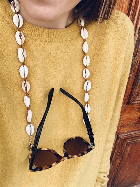 Shell Sunglasses Chain Collares Accesorios Lentes