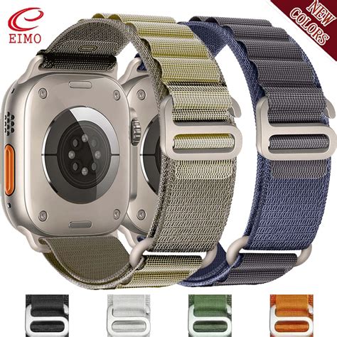 Alpine Loop Correa De Nailon Para Apple Watch Pulsera Para Iwatch