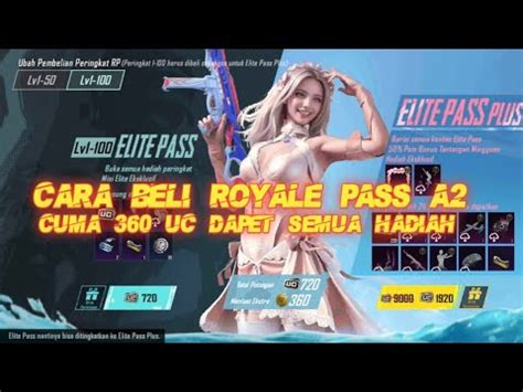 Beli Royale Pass A Dari Level Sampai Level Cuma Uc Pubg