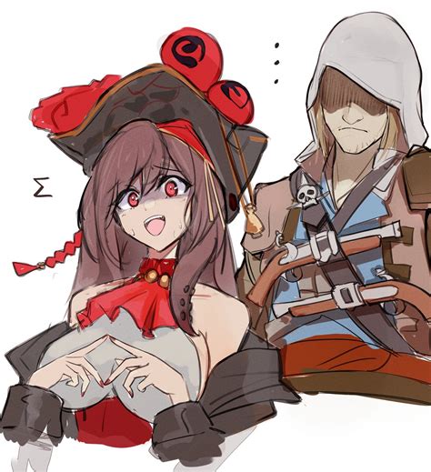 Royal Fortune And Edward Kenway Azur Lane And More Drawn By