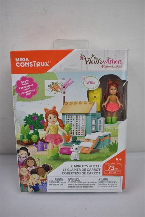 Tic Tac Toy XOXO Glitter Friends & Mega Construx Wellie Wishers Playset - New | EstateSales.org