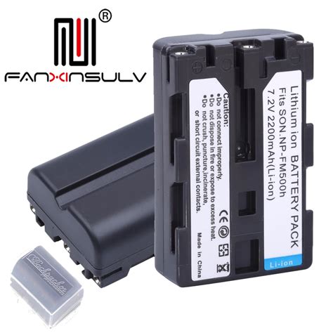 X Mah V Np Fm H Np Fm H Batteries X Battery Box For Sony