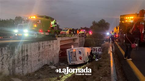 Video Reportan fuerte accidente en la autopista México Pirámides La