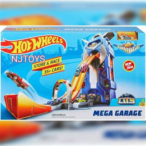 Promo Hot Wheels City Mega Garage Diskon 23 Di Seller Qairina Store