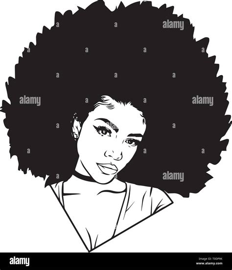 Afro Woman Svg Nubian Beautiful Classy Lady Make Up Model Melanin