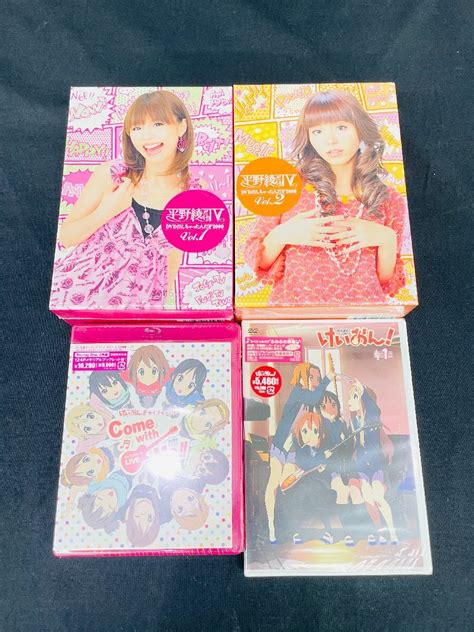 Y799 保管品 平野綾 平野綾だけtv Vol，1 Vol，2 けいおん アニメdvd 1巻 けいおんライブイベントブルーレイ 2枚組 初回