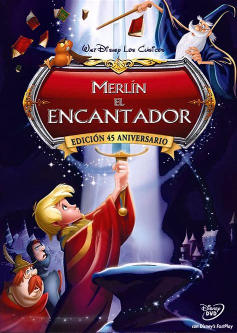 MERLÍN EL ENCANTADOR 1963 Encantador relato de dibujos animados