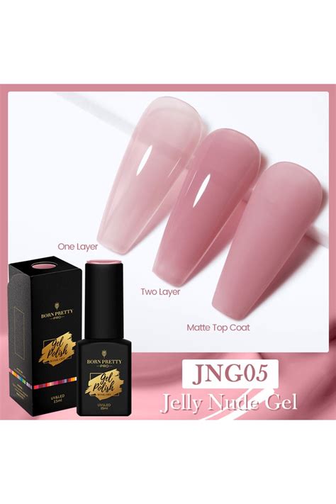 Born Pretty Jelly Nude Gel Kal C Oje Jng Ml Fiyat Yorumlar