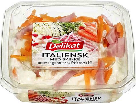 Delikat Italiensk Salat Med Skinke Gr Med N Ringsinnhold