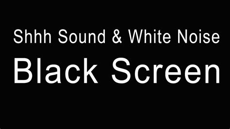 10 Hours Shhh Noise For Baby White Noise For Sleeping No Ads