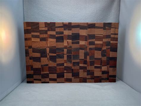 Handcrafted Wood End Grain Cutting Board - Etsy