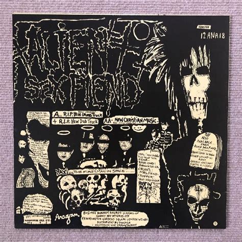 激レア エイリアンセックスフィエンド Alien Sex Fiend 1984年 12インチEPレコード R I P New Christian Music 英国盤