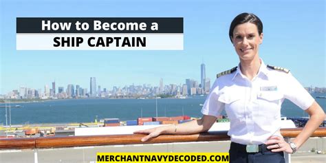 How to Become a Ship Captain - Merchant Navy Decoded