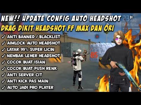 NEW UPDATE REGEDIT AUTO HEADSHOT ANTI BANNED SETELAH UPDATE FF MAX